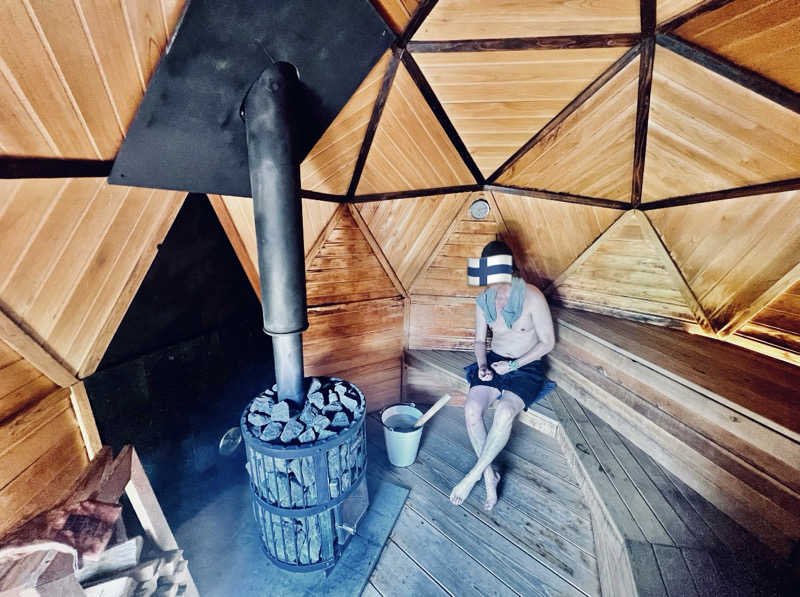 ポンセさんの軽井沢プライベートアウトドアサウナkaveriのサ活写真