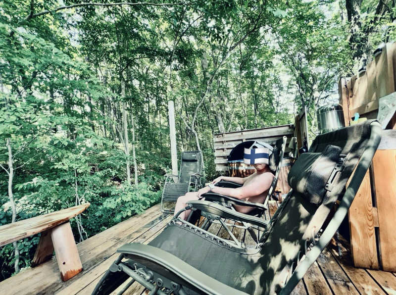 ポンセさんの軽井沢プライベートアウトドアサウナkaveriのサ活写真