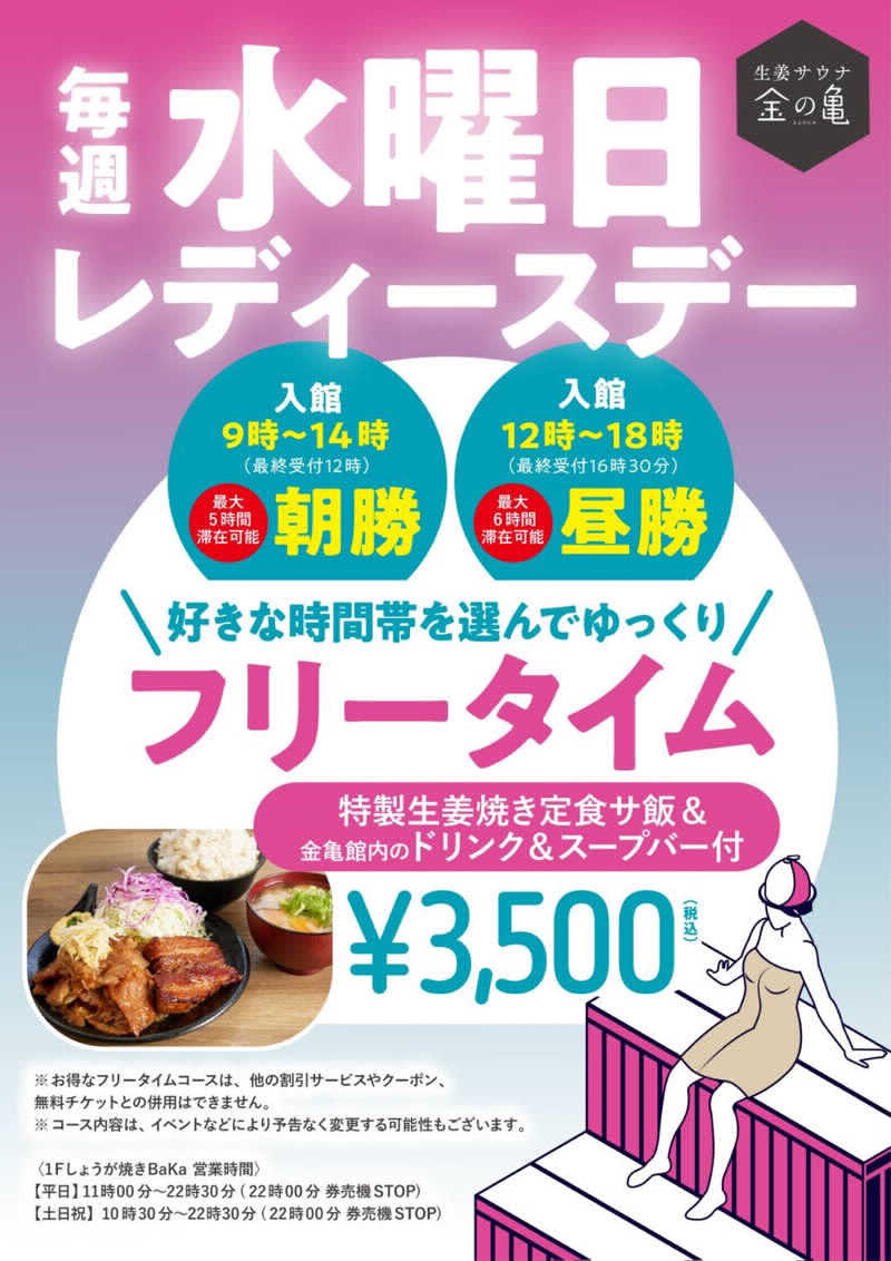 あきねさんの生姜サウナ 金の亀のサ活写真