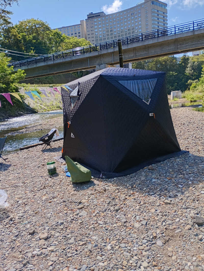 まっちゃんさんのさやみじゅテントサウナイベントのサ活写真