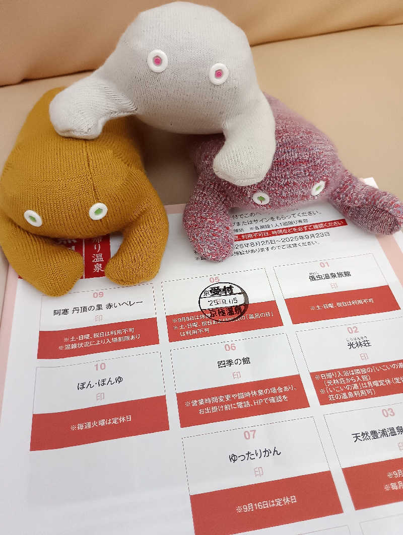 まっちゃんさんの京極温泉 京極ふれあい交流センターのサ活写真