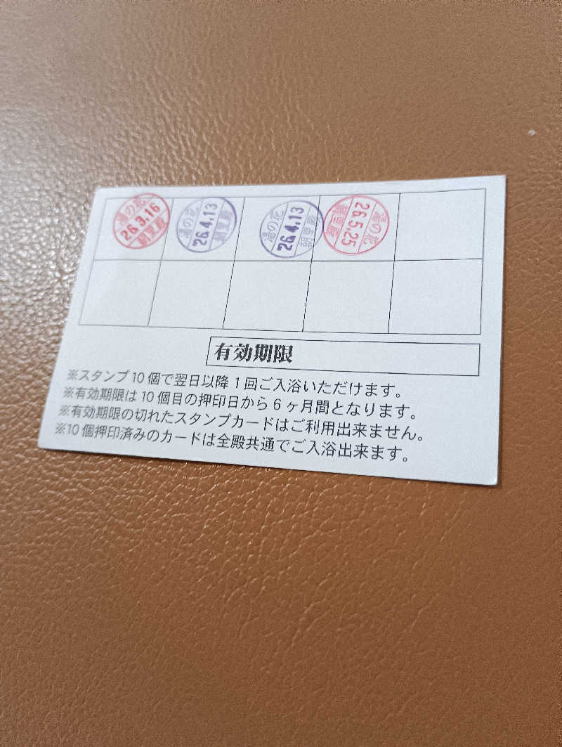 まっちゃんさんの湯の花 朝里殿のサ活写真