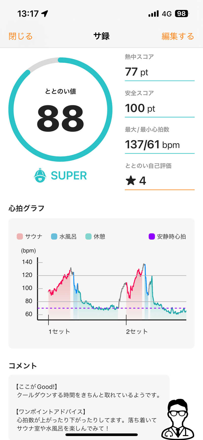 サウナYUZANさんの琴弾廻廊のサ活写真