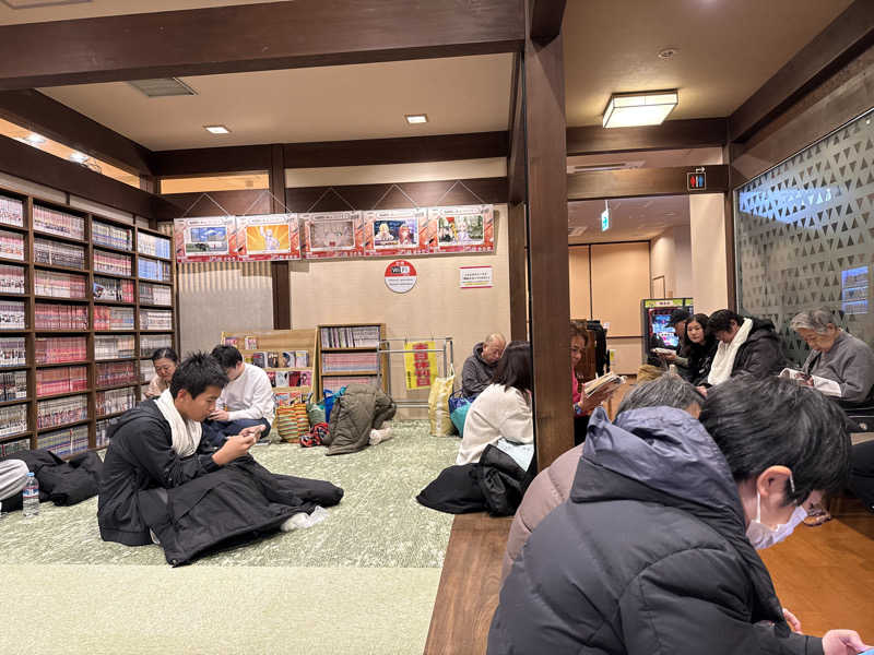 水風呂こわ〜いさんの極楽湯 茨木店のサ活写真