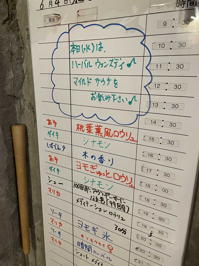もこせさんのサウナヘヴン草加のサ活写真