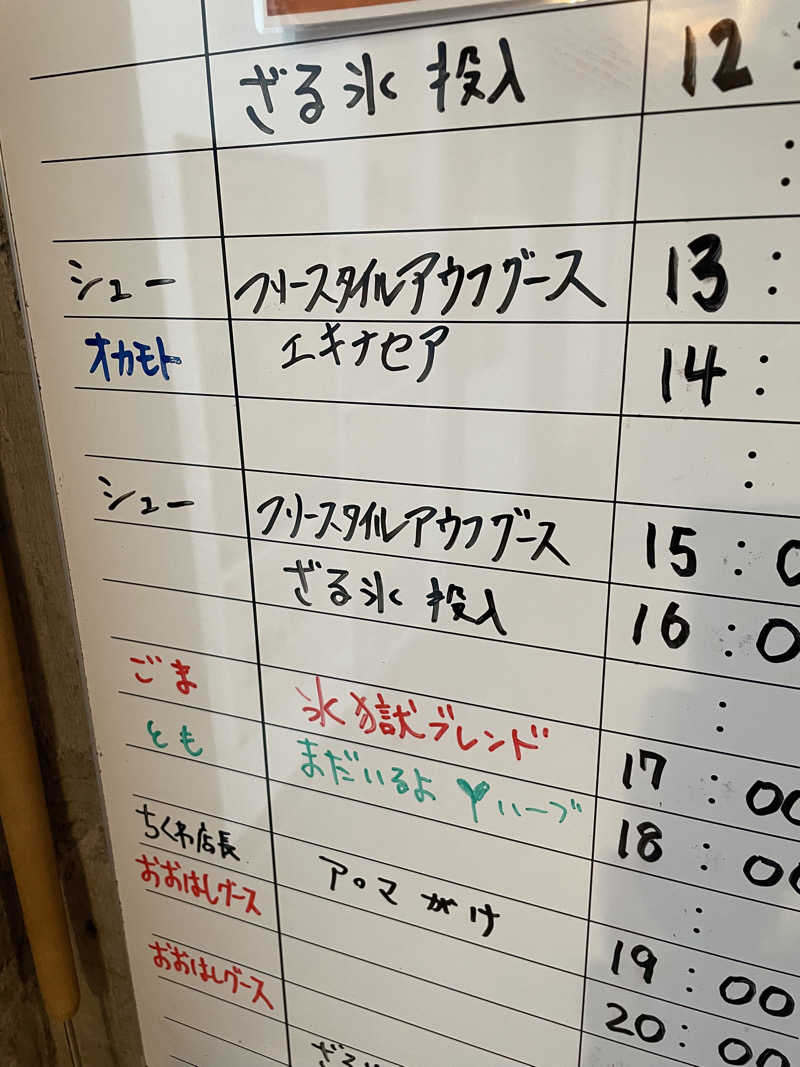 もこせさんのサウナヘヴン草加のサ活写真