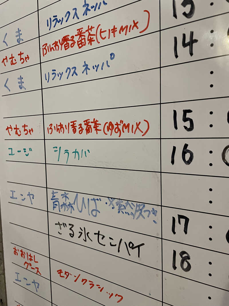 もこせさんのサウナヘヴン草加のサ活写真