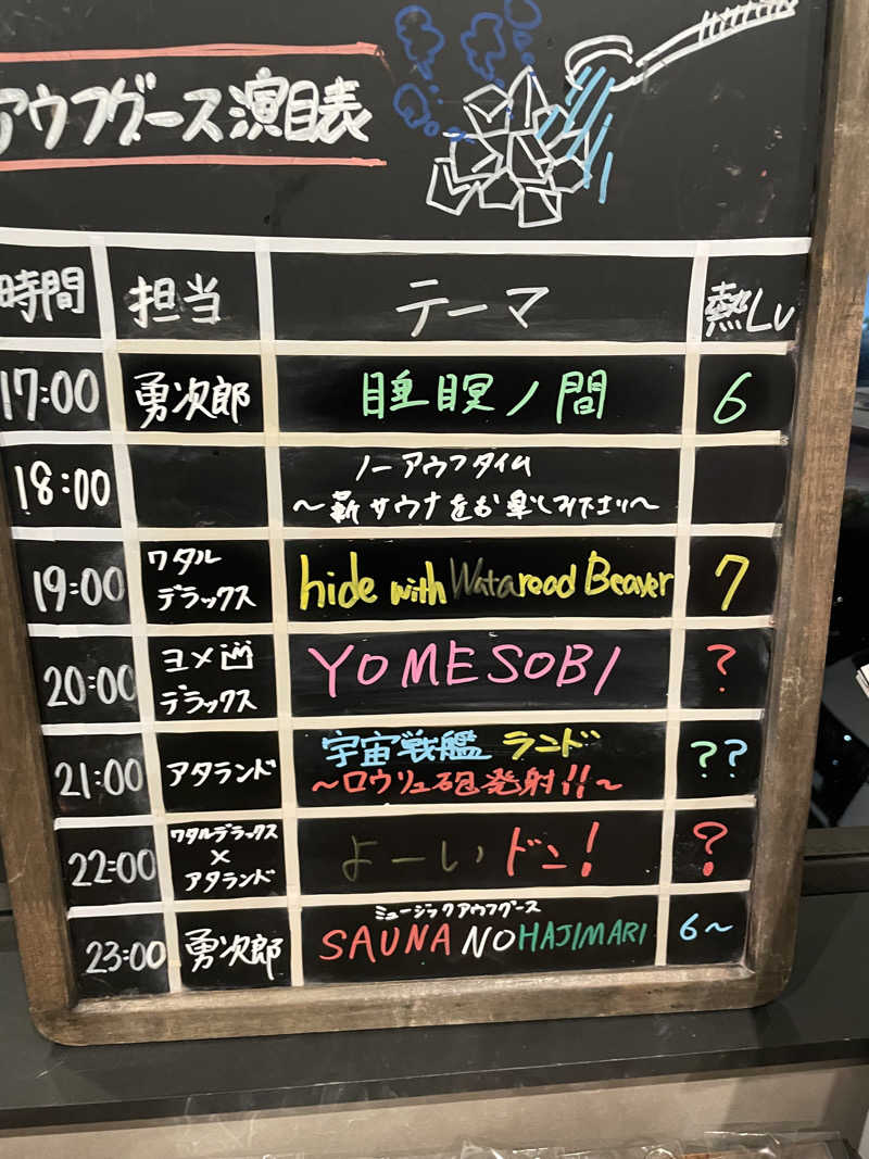 もこせさんの毎日サウナ 越谷店のサ活写真