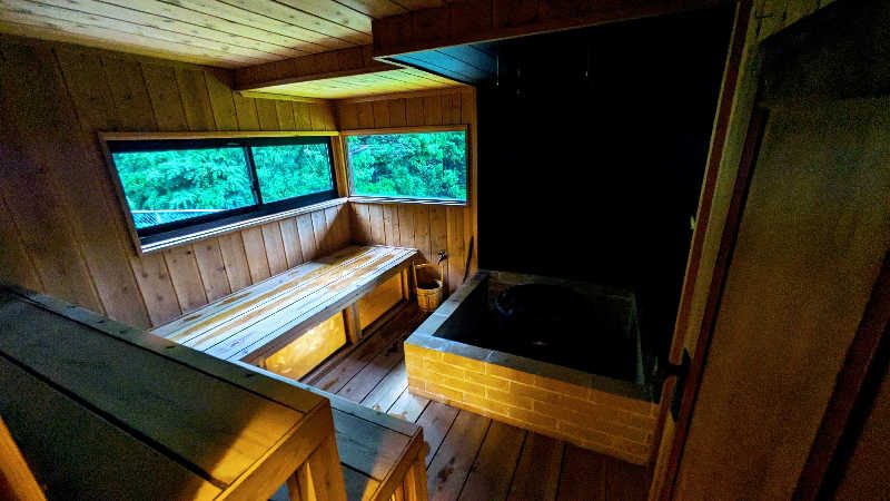 ボウズさんの山ノサウナ 廃校を貸切でのサ活写真