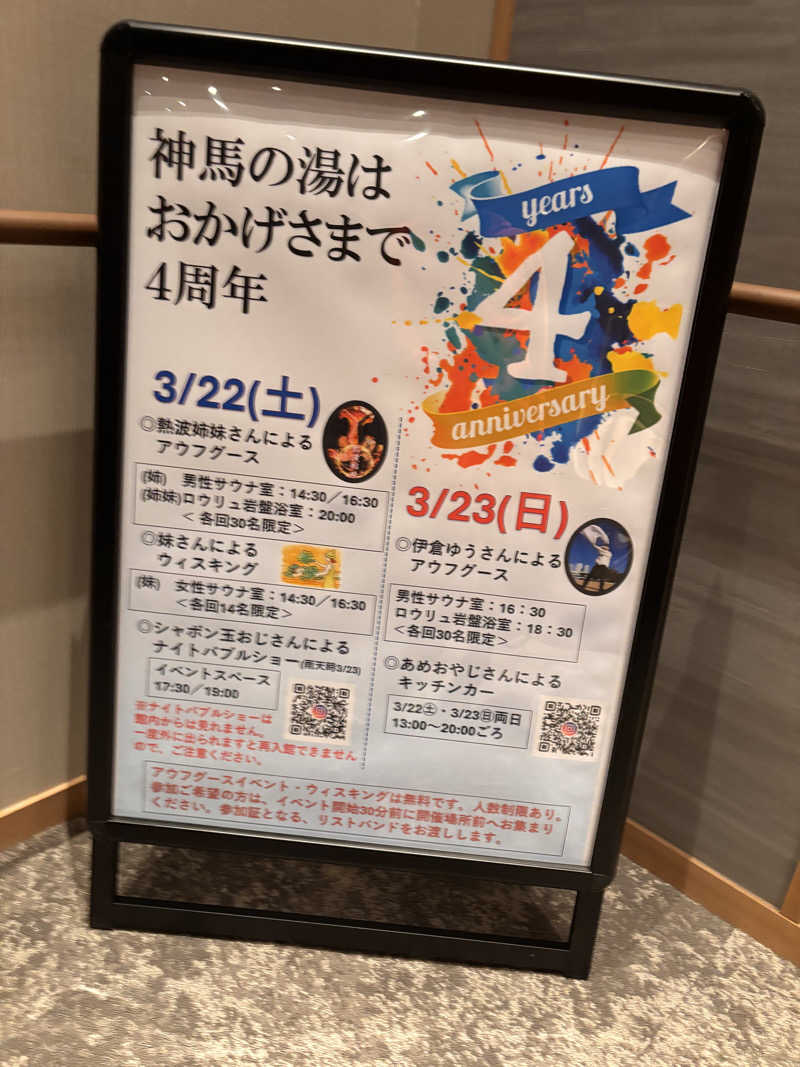 aohige3さんの神馬の湯のサ活写真
