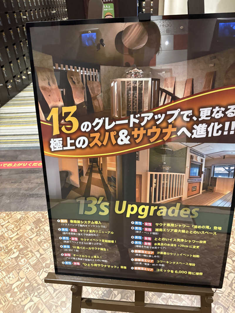 つるみんさんの湘南RESORT SPA 竜泉寺の湯 湘南茅ヶ崎店のサ活写真