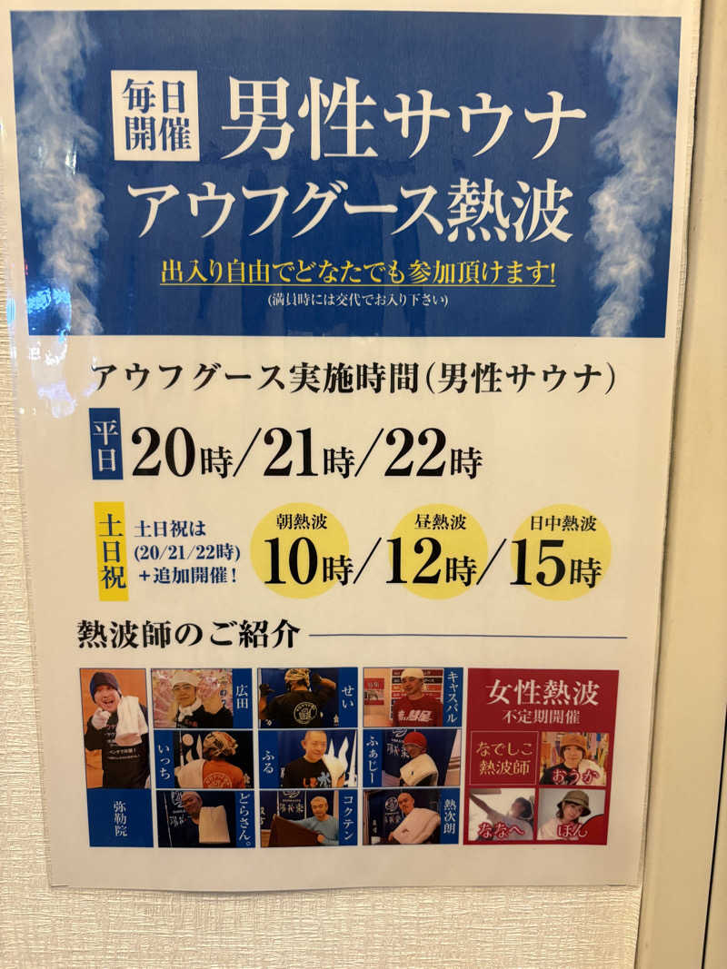 つるみんさんのととのいの郷 秦野湯花楽のサ活写真