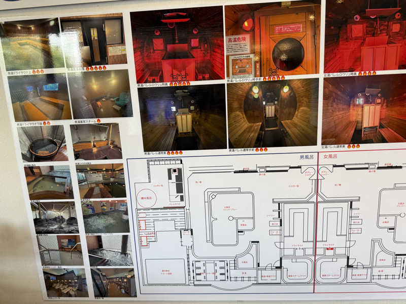 T.Jさんの富士山天然水SPA サウナ鷹の湯のサ活写真