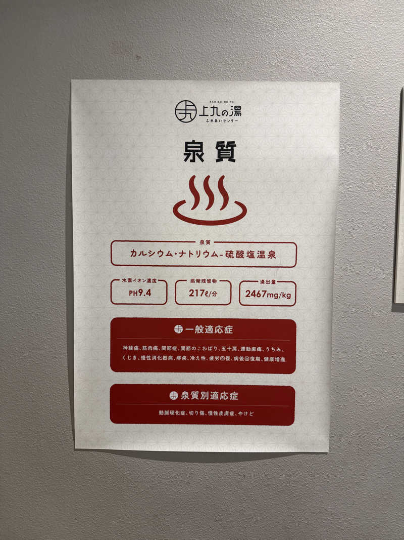 ︎︎︎︎❦𝔸𝕐𝔸𓆪.さんの甲府市上九の湯ふれあいセンターのサ活写真