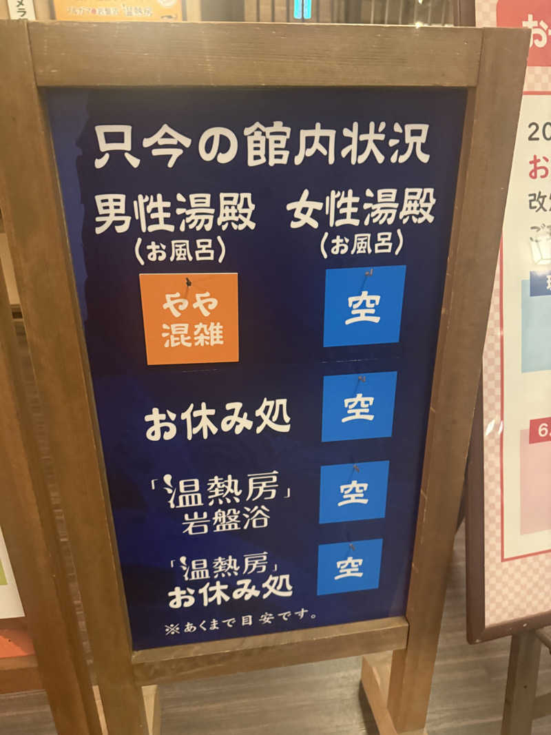 sauさんのひたちなか温泉 喜楽里別邸のサ活写真