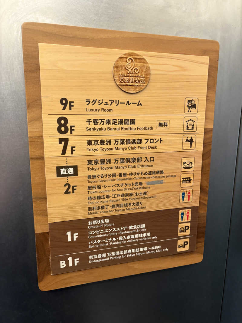 saunaaaさんの東京豊洲 万葉倶楽部のサ活写真