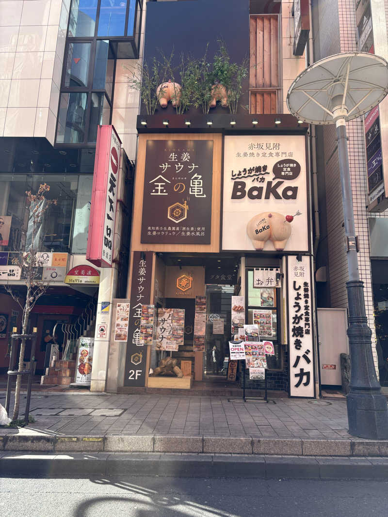 どんたまさんの生姜サウナ 金の亀のサ活写真