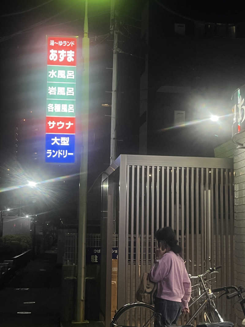 さうなでしこさんの湯～ゆランドあずまのサ活写真