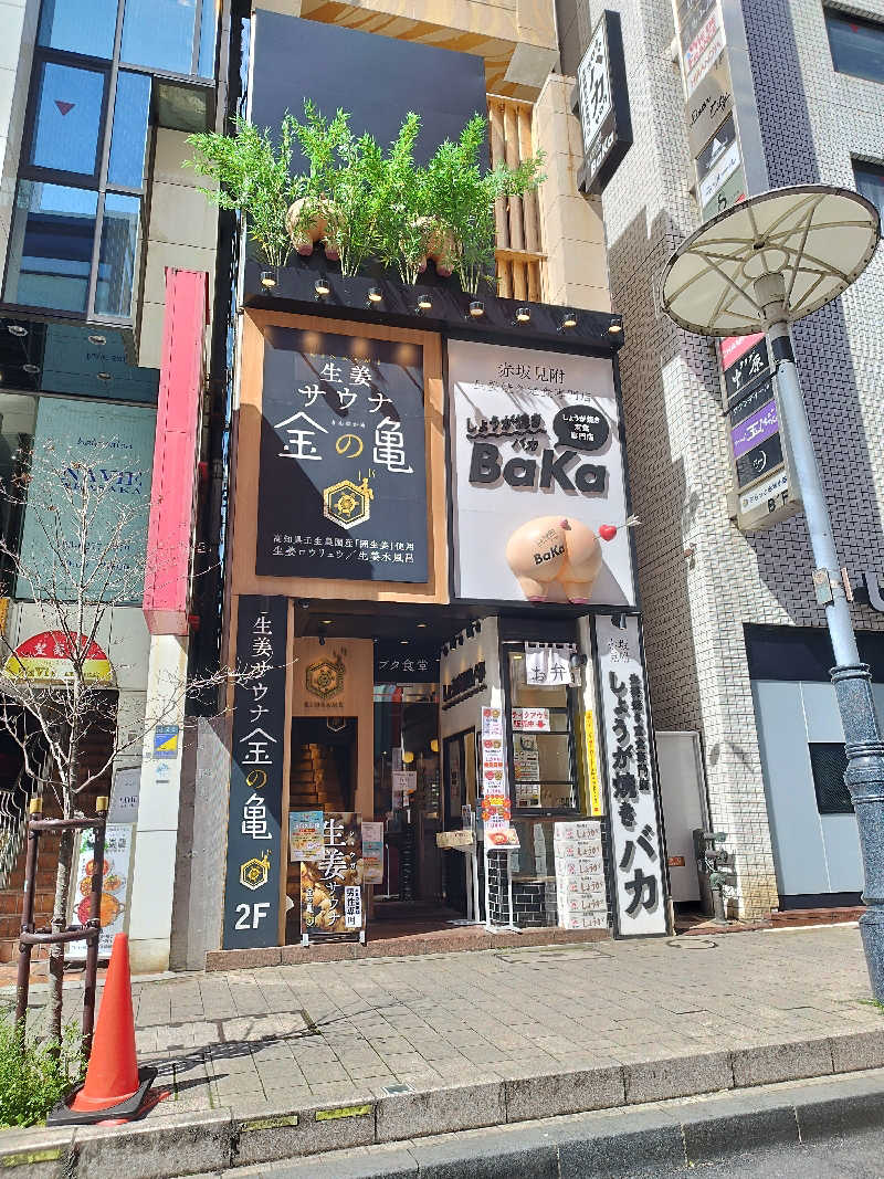 ぷっちーさんの生姜サウナ 金の亀のサ活写真