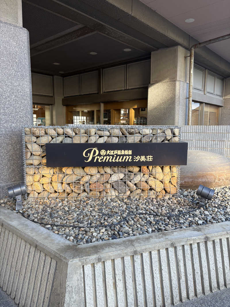 真嗣さんの大江戸温泉物語 Premium 汐美荘のサ活写真