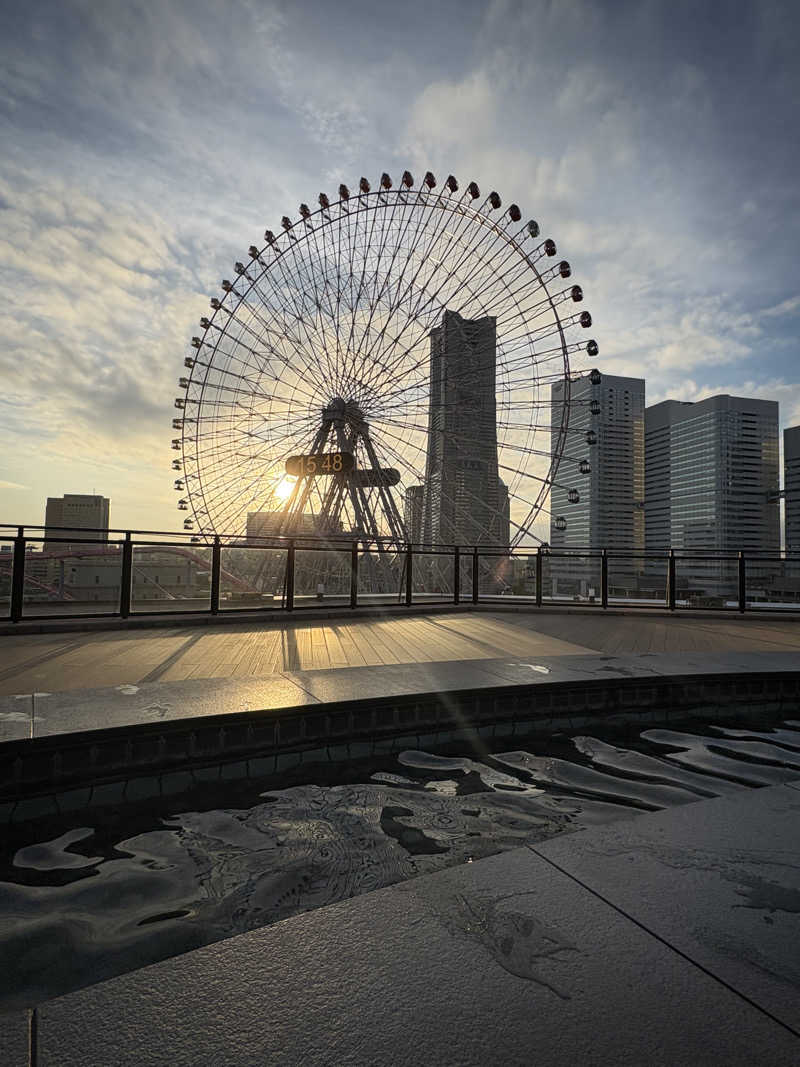 真嗣さんの横浜みなとみらい 万葉倶楽部のサ活写真