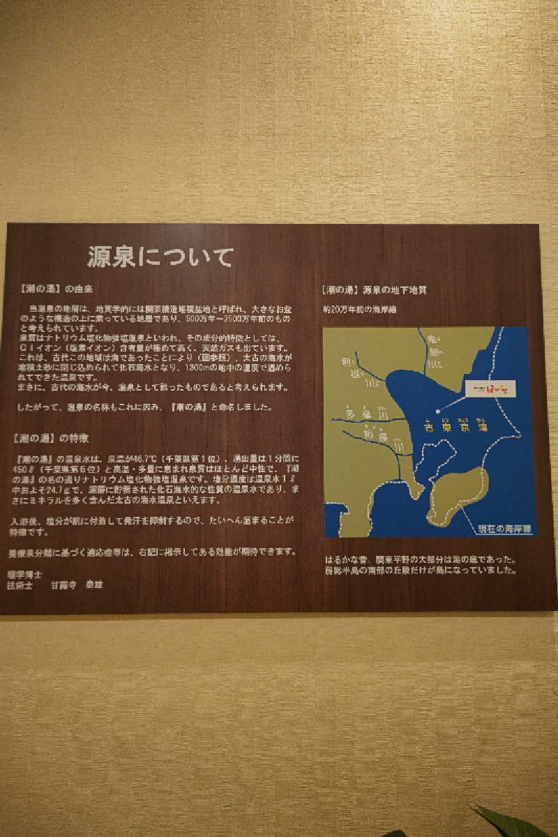 おはなちゃんさんののだ温泉 ほのかのサ活写真