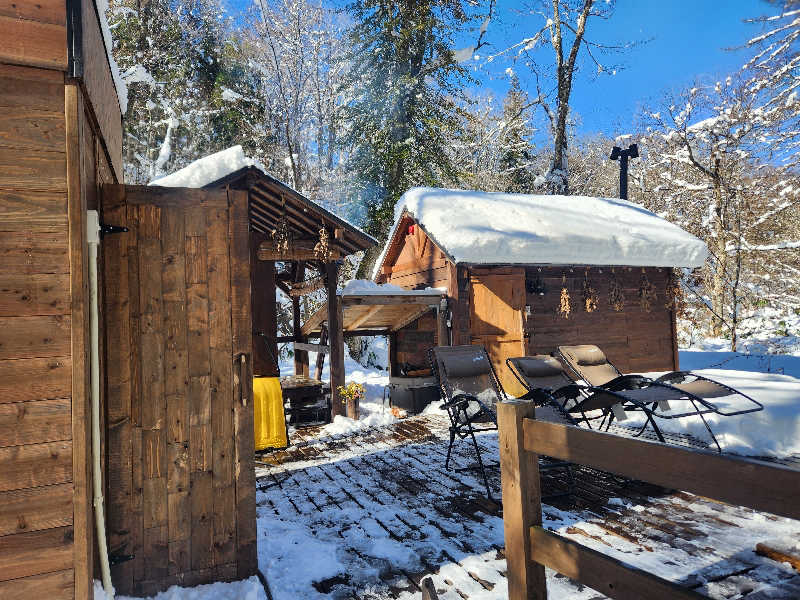山の妖精さんの一色の森サウナ プライベートからまつ山荘のサ活写真