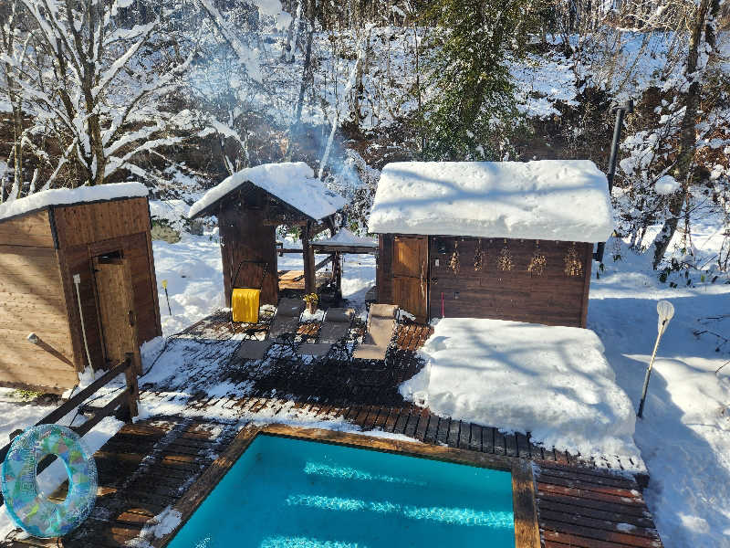 山の妖精さんの一色の森サウナ プライベートからまつ山荘のサ活写真