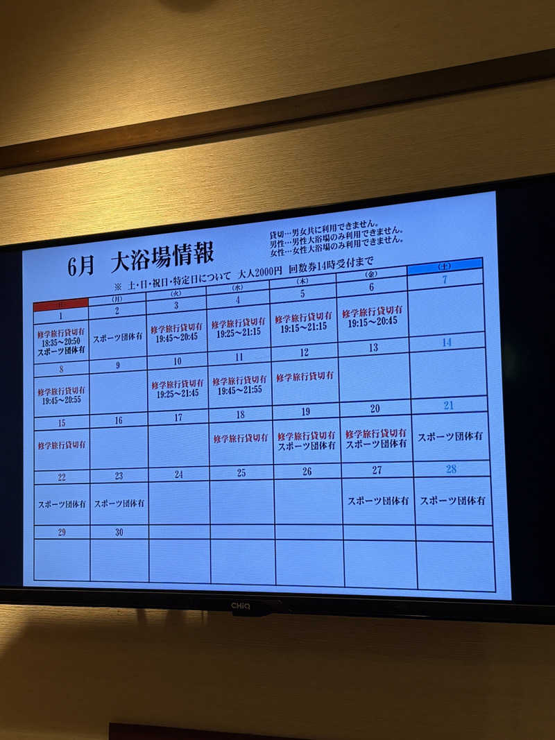 おばんちゅさんの島原温泉 ホテル南風楼のサ活写真