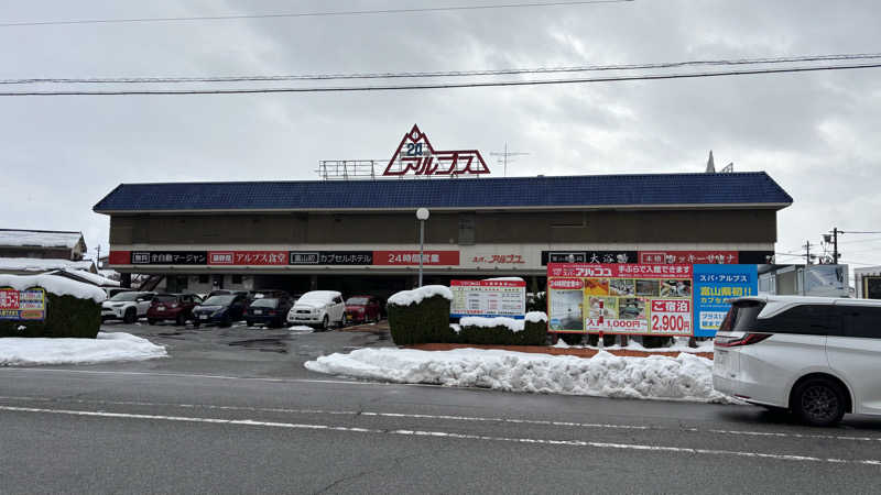 マンゴ～さんのスパ・アルプスのサ活写真