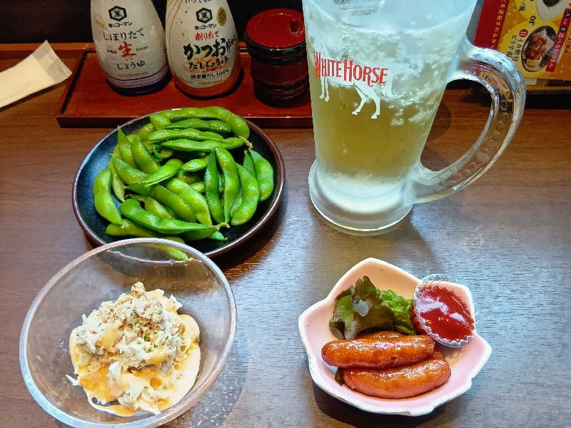 ホワイトホースメガハイボール　おつまみセット