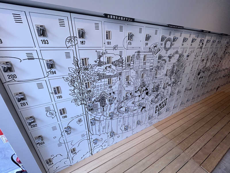 地球のサウナさんの大阪サウナDESSEのサ活写真