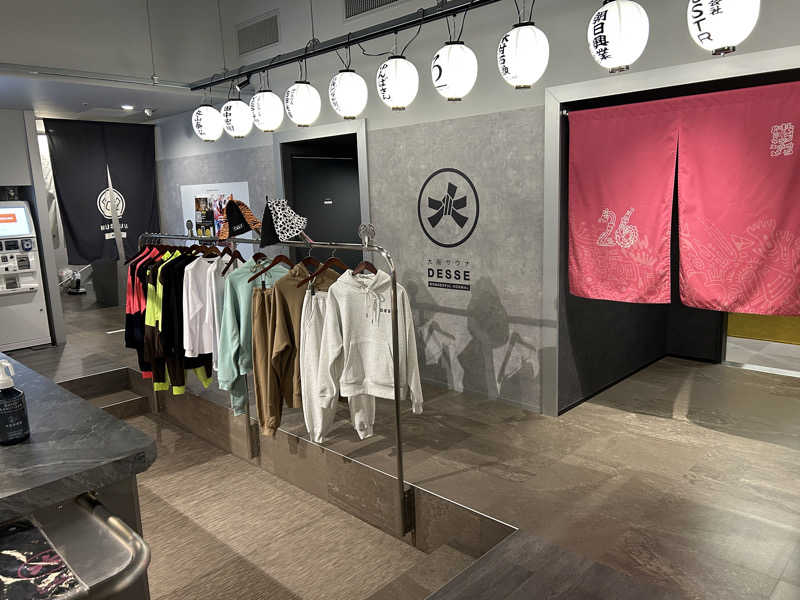 地球のサウナさんの大阪サウナDESSEのサ活写真