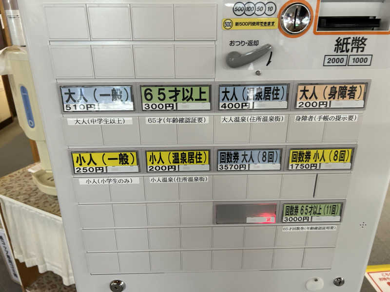 地球のサウナさんの豊富温泉ふれあいセンターのサ活写真