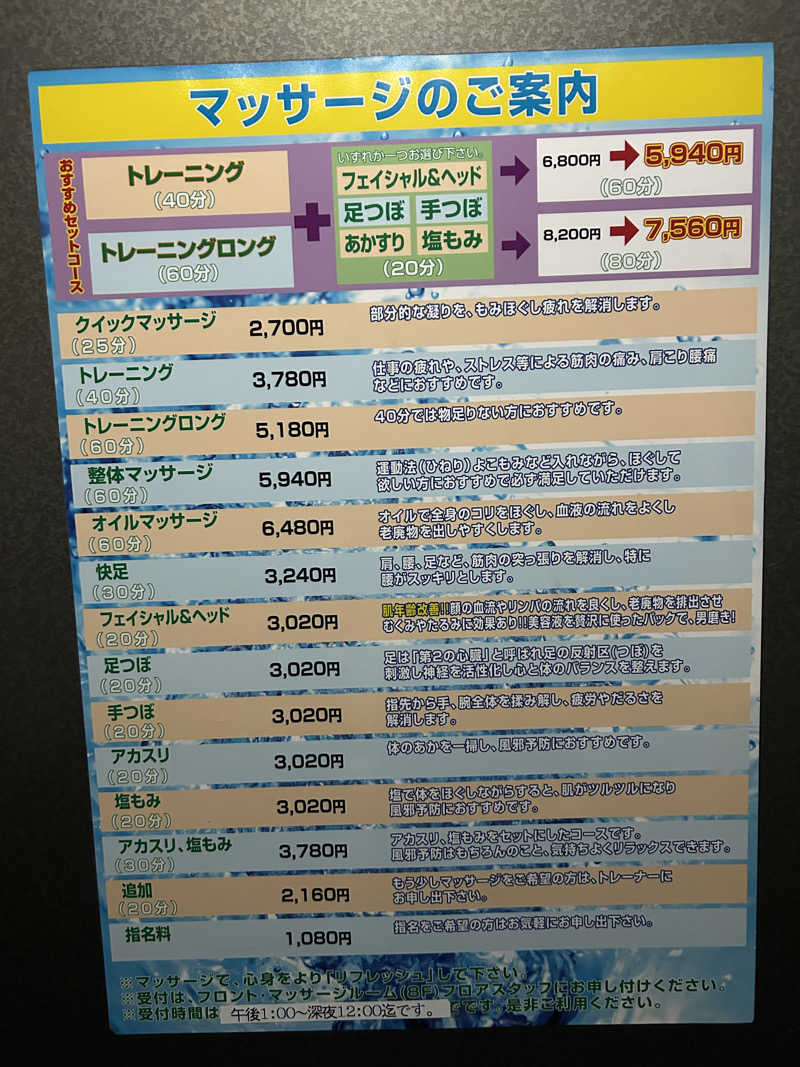 地球のサウナさんのグランドサウナ広島のサ活写真