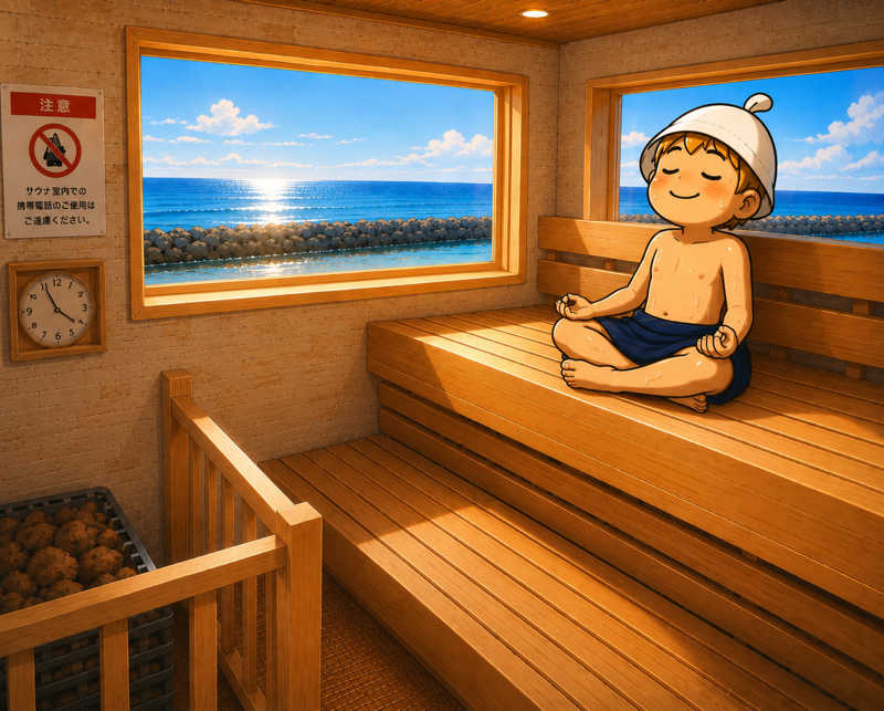 あおさんの寺泊きんぱちの湯のサ活写真