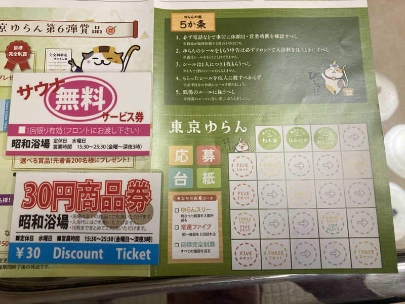 yossyさんのマジック温泉 昭和浴場のサ活写真