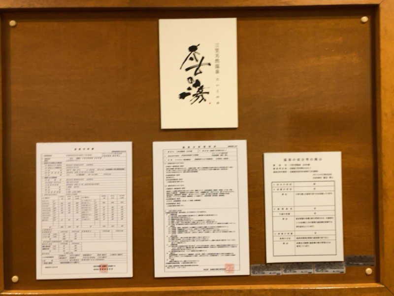 YABI(　˙灬˙　)さんの三笠天然温泉 太古の湯のサ活写真