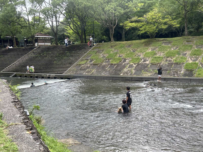 まめしばさんの岩屋公園キャンプ場  みのむしサウナのサ活写真