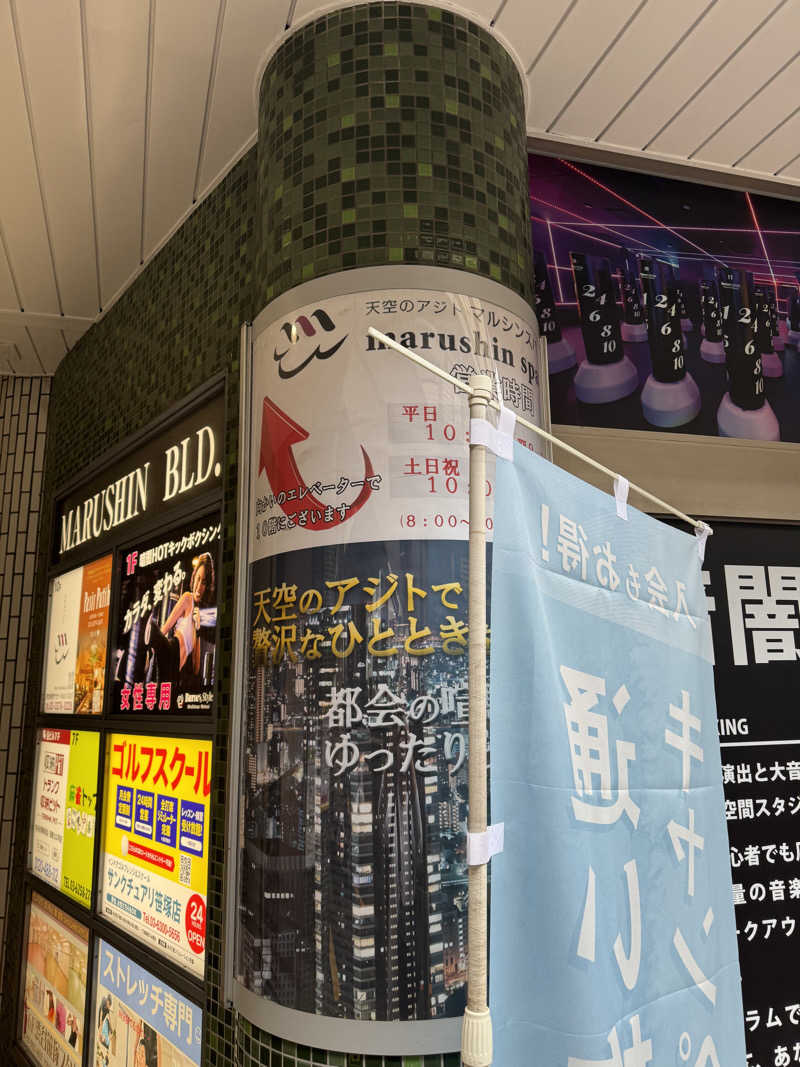 とみーさんの天空のアジト マルシンスパのサ活写真