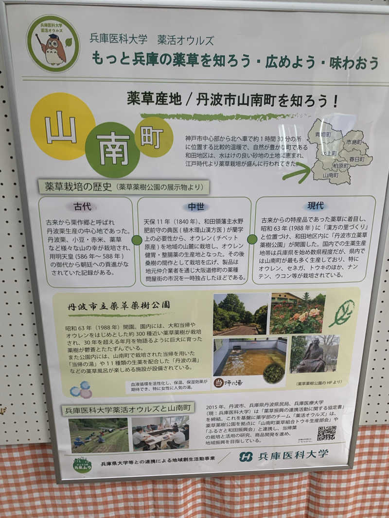 いちごぱふぇさんの丹波市立薬草薬樹公園 丹波の湯のサ活写真