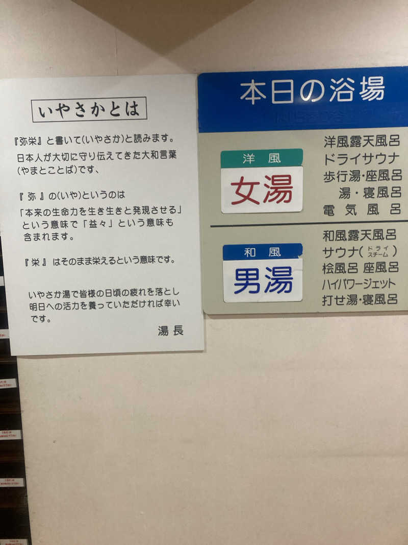 デュークさんのいやさか湯のサ活写真