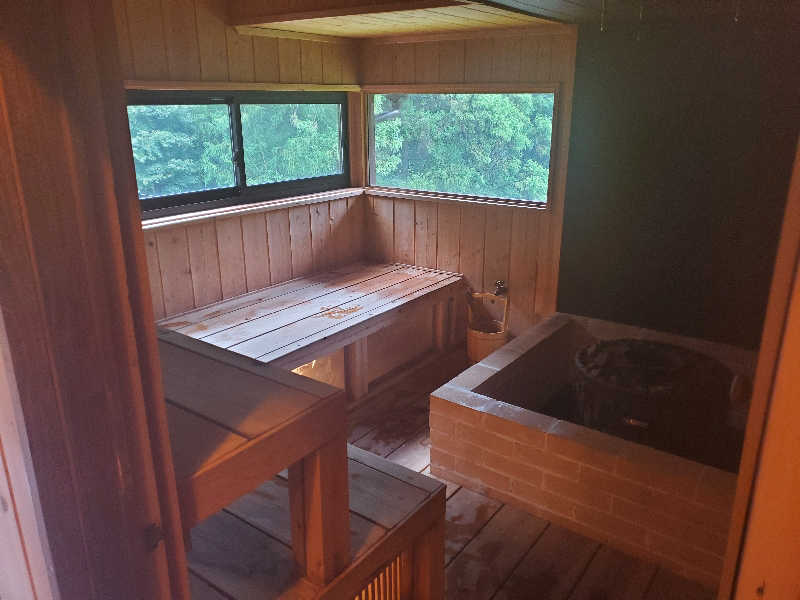 akiさんの山ノサウナ 廃校を貸切でのサ活写真