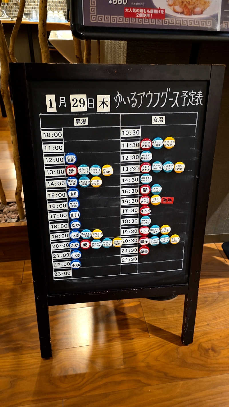 神田 佳積さんの朝日湯源泉ゆいるのサ活写真