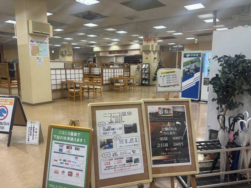 yellow fightさんのニコニコ温泉のサ活写真