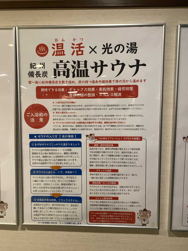 緑のおじさんさんの有田川温泉 光の湯のサ活写真