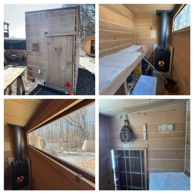 りさんの軽井沢プライベートアウトドアサウナkaveriのサ活写真