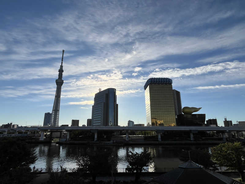 えるサウナさんの展望大浴場あさひ湯ドーミーインEXPRESS浅草のサ活写真