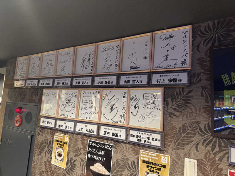 Toshさんの天空のアジト マルシンスパのサ活写真