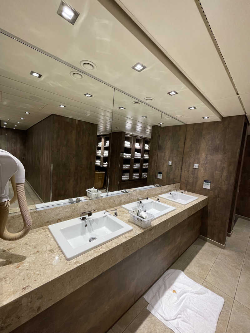 大あたりさんのMSCベリッシマ(クルーズ船)のサ活写真